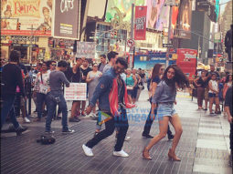 Check out: Arjun Kapoor and Shraddha Kapoor on sets of Half Girlfriend in New York Check out: Arjun Kapoor and Shraddha Kapoor on sets of Half Girlfriend in New York