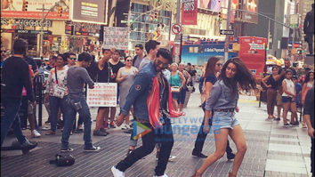 Check out: Arjun Kapoor and Shraddha Kapoor on sets of Half Girlfriend in New York