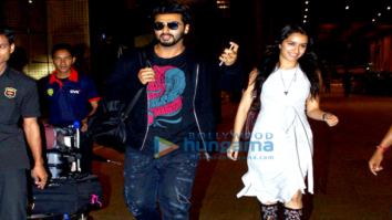 Arjun Kapoor & Shraddha Kapoor return after shooting ‘Half Girlfriend’ in USA