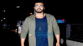 Arjun Kapoor snapped post a movie screening at PVR