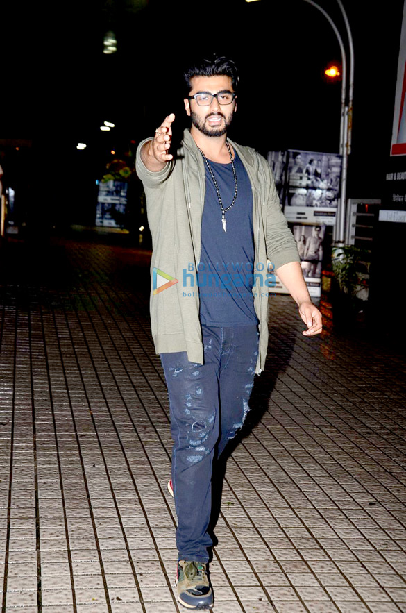 arjun snapped post a movie screening 3