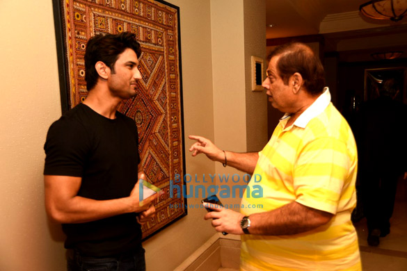 david drops in to meet sushant 2