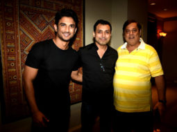 David Dhawan drops in to meet Sushant SIngh Rajput during ‘M.S. Dhoni – The Untold Story’ promotions