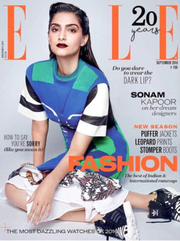 Sonam KapoorOn The Cover Of Elle