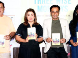 Farah, Sajid and David At ‘Three Wise Monkey’ Book Launch
