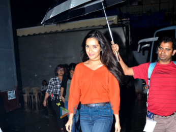 Farhan Akhtar, Arjun Rampal & Shraddha Kapoor snapped at 'Rock On!! 2' concert rehearsals