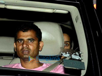 Farhan Akhtar & Shraddha Kapoor snapped post 'Rock On!! 2' shoot