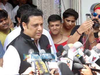 Govinda's Ganesha celebrations