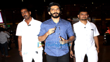 Harshvardhan Kapoor, Saiyami Kher, Sonu Sood & Dia Mirza snapped at the airport