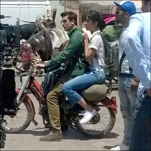 spotted ranbir kapoor and katrina kaif on the sets of jagga jasoos 2 spotted ranbir kapoor and katrina kaif on the sets of jagga jasoos 2