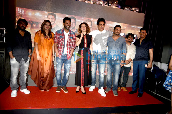 kangna ranaut sonu sood prabhu deva at the music launch of tutak tutak tutiya 1