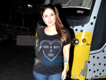 Kareena Kapoor Khan snapped at Mehboob Studio post an ad shoot