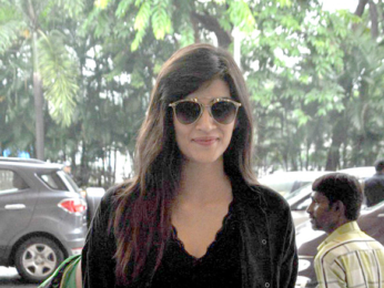 Kriti Sanon departs for Varanasi
