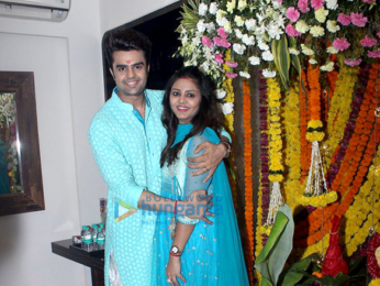 Manish Paul's Ganesha celebrations