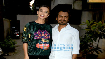 Nawazuddin Siddiqui & Amy Jackson snapped at ‘Freaky Ali’ promotions