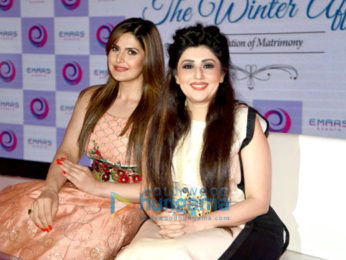 Neha Dhupia, Zareen Khan & Archana Kocchar at The Winter Affair announcement