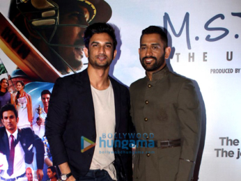 Sushant Singh Rajput, Mahendra Singh Dhoni & the rest of cast grace the premiere of ‘M.S. Dhoni – The Untold Story’