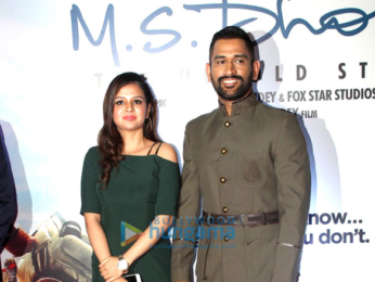 Sushant Singh Rajput, Mahendra Singh Dhoni & the rest of cast grace the premiere of ‘M.S. Dhoni – The Untold Story’
