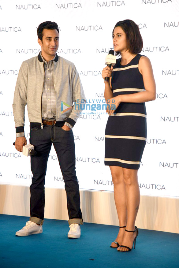 rahul taapsee at the launch of nautica 5