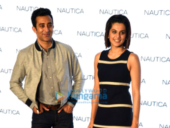 Rahul Khanna & Taapsee Pannu at the launch of Nautica's new collection