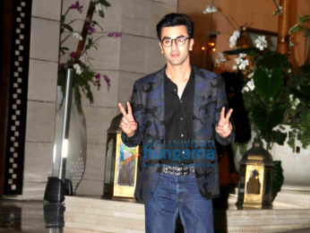 Ranbir Kapoor, Abhishek Bachchan, Varun Dhawan & John Abraham meet the ISL team owners at Ambani’s residence