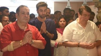 Ranbir Kapoor Celebrates Ganesh Chaturthi