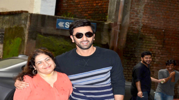 Ranbir Kapoor snapped post shoot at Mehboob Studio