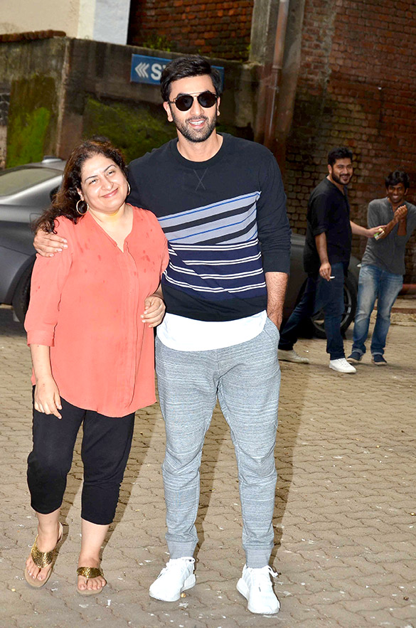 Ranbir Kapoor snapped post shoot at Mehboob Studio Ranbir Kapoor snapped post shoot at Mehboob Studio