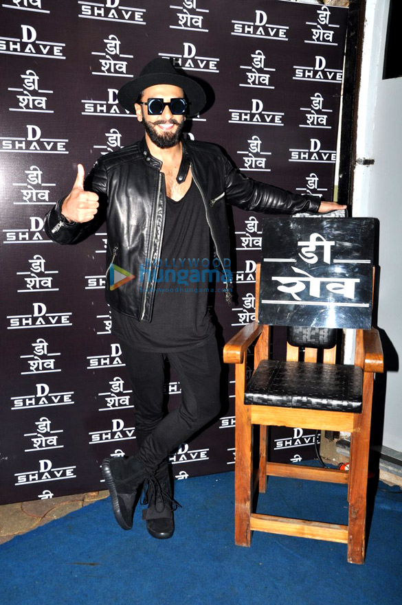 Ranveer Singh inaugurates D Shave salon by his personal hair stylist Ranveer Singh inaugurates D Shave salon by his personal hair stylist