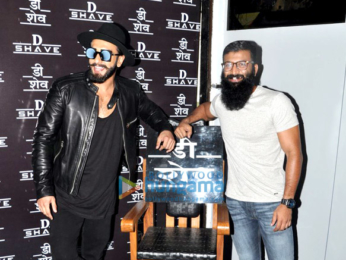 Ranveer Singh inaugurates D Shave salon by his personal hair stylist