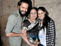 Riteish Deshmukh & Genelia Dsouza snapped at ‘Banjo’ screening