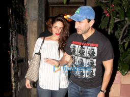 Saif Ali Khan, Kareena Kapoor Khan, Riteish Deshmukh & Genelia Dsouza snapped post dinner at Pali Bhawan