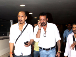 Sanjay Dutt, Shruti Haasan & Ileana DCruz snapped at the airport