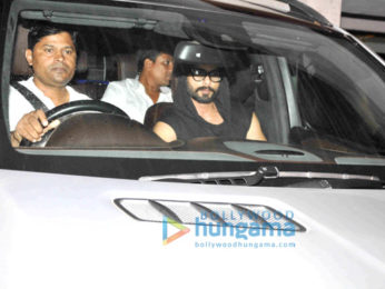 Shahid Kapoor snapped post his meeting with film maker Sanjay Leela Bhansali