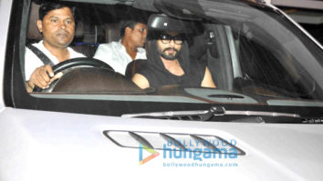 Shahid Kapoor snapped post his meeting with film maker Sanjay Leela Bhansali