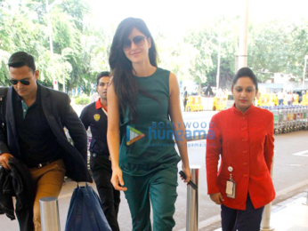 Sidharth Malhotra & Katrina Kaif depart for Chandigarh to promote 'Baar Baar Dekho'