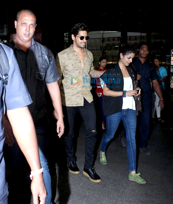 sidharth katrina return from delhi promotions of bbd 5