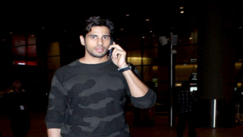 Sidharth Malhotra & Katrina Kaif return from Kolkata after promoting ‘Baar Baar Dekho’
