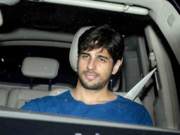 Sidharth Malhotra & Katrina Kaif snapped post dinner at Nitya Mehra’s house