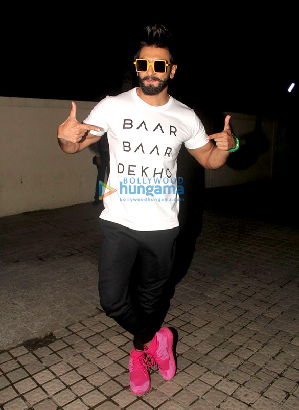 special screening of baar baar dekho 3