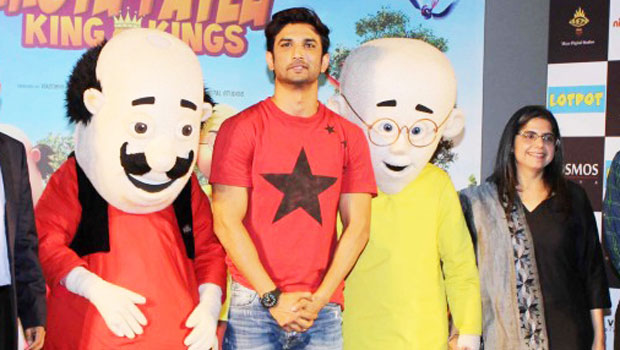 Sushant Singh Rajput Unveils The Trailer Of ‘Motu Patlu’ Sushant Singh Rajput Unveils The Trailer Of ‘Motu Patlu’