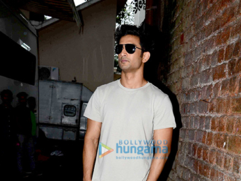 Sushant Singh Rajput snapped at the promotions of 'M.S. Dhoni - The Untold Story'