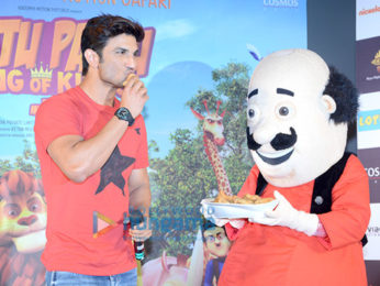 Sushant Singh Rajput launches the trailer of 'Motu Patlu King Of Kings'