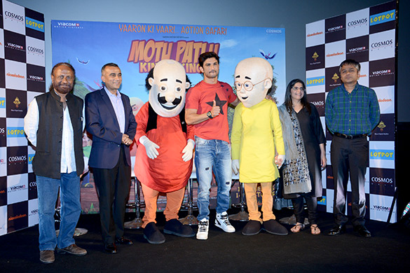 sushant launches motu patlu king of kings