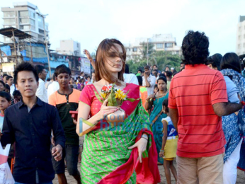 Sussanne Roshan's Ganesha visarjan