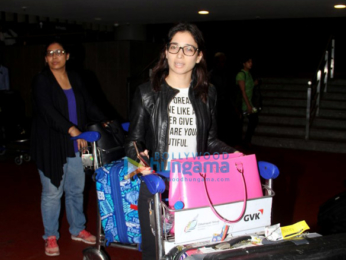 Tamannaah Bhatia, Elli Avram, Prachi Desai & Kaira Advani snapped at the airport