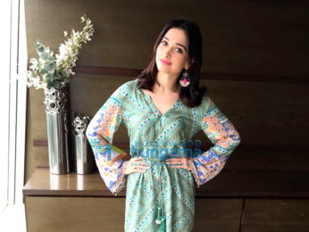 Tamannaah Bhatia snapped promoting her upcoming film 'Tutak Tutak Tutiya'