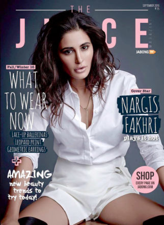 Nargis Fakhri On The Cover Of The Juice