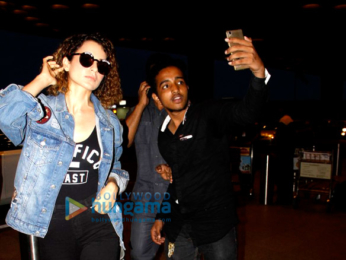 Tiger Shroff, Kangna Ranaut, Sunny Leone snapped at the airport