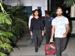 Tiger Shroff returns from Varanasi